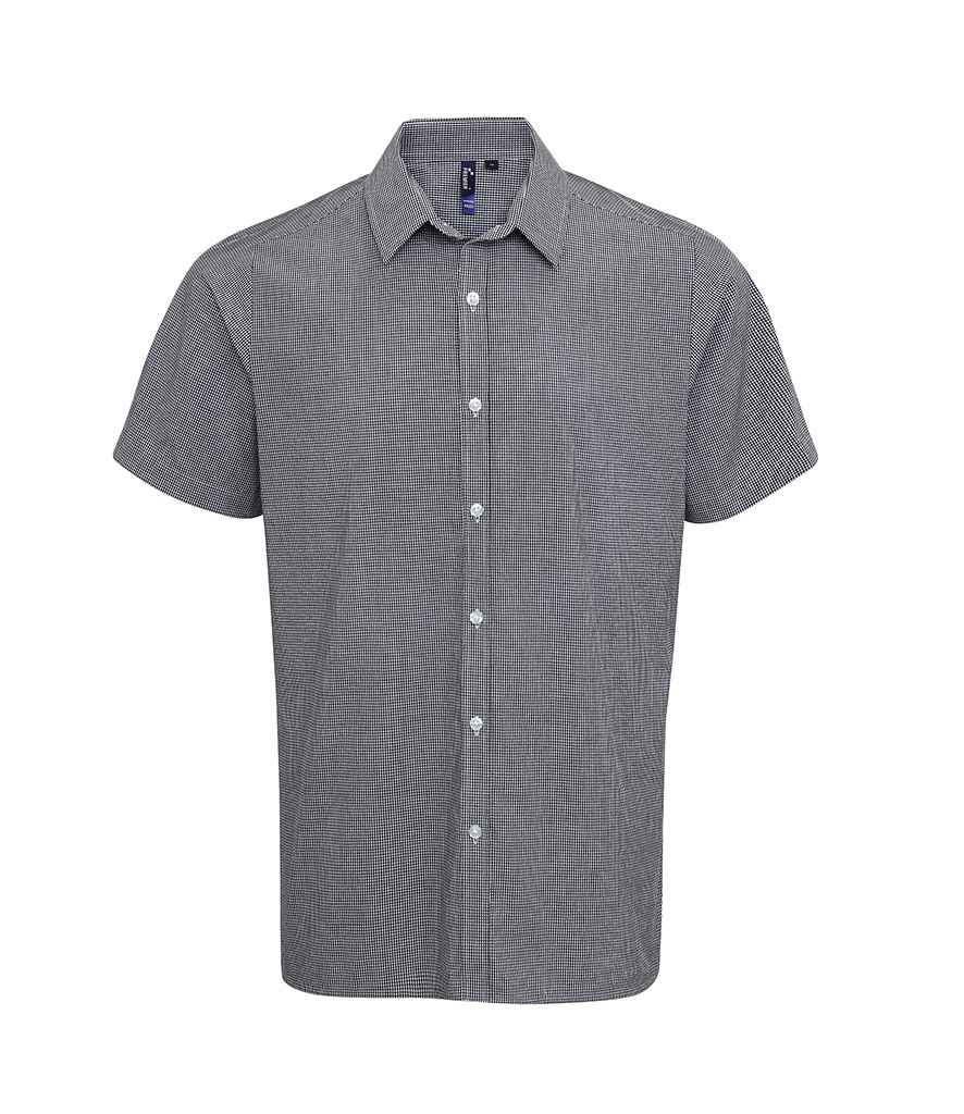PR221 Premier Gingham Short Sleeve Shirt