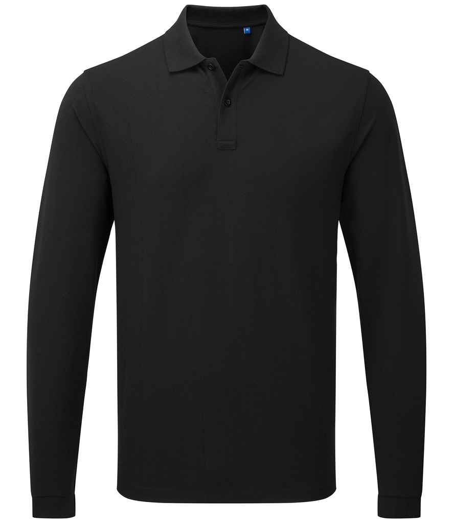 PR997 Premier HeiQ Viroblock Unisex Long Sleeve Polo Shirt