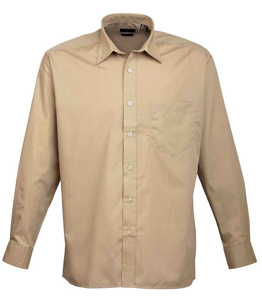PR200 Premier Long Sleeve Poplin Shirt