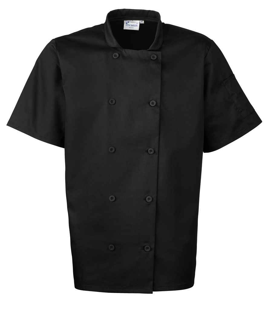 PR656 Premier Short Sleeve Chef's Jacket