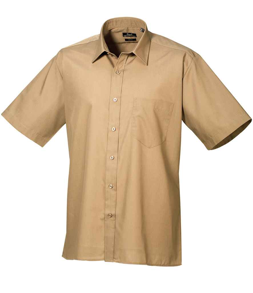 PR202 Premier Short Sleeve Poplin Shirt