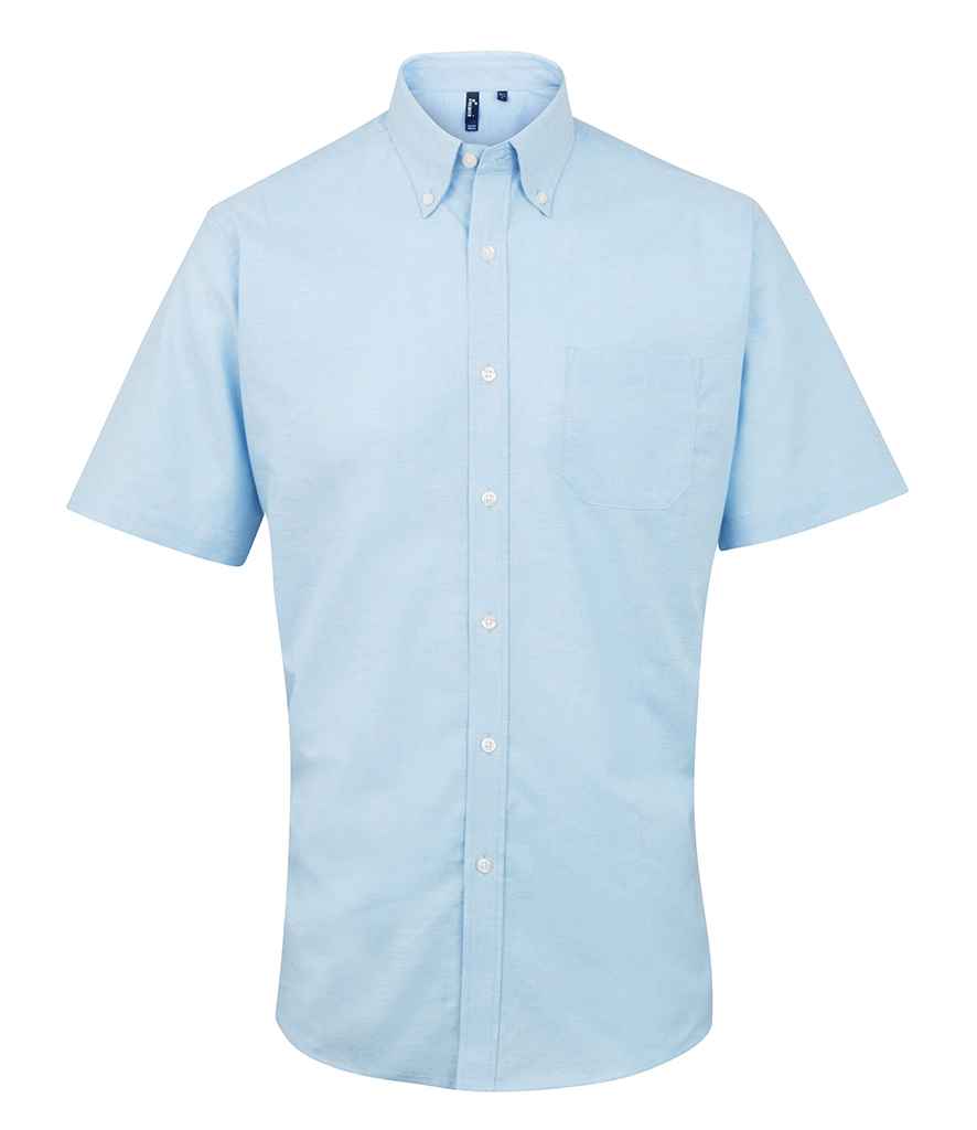 PR236 Premier Signature Short Sleeve Oxford Shirt