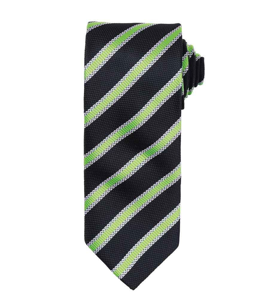 PR783 Premier Waffle Stripe Tie
