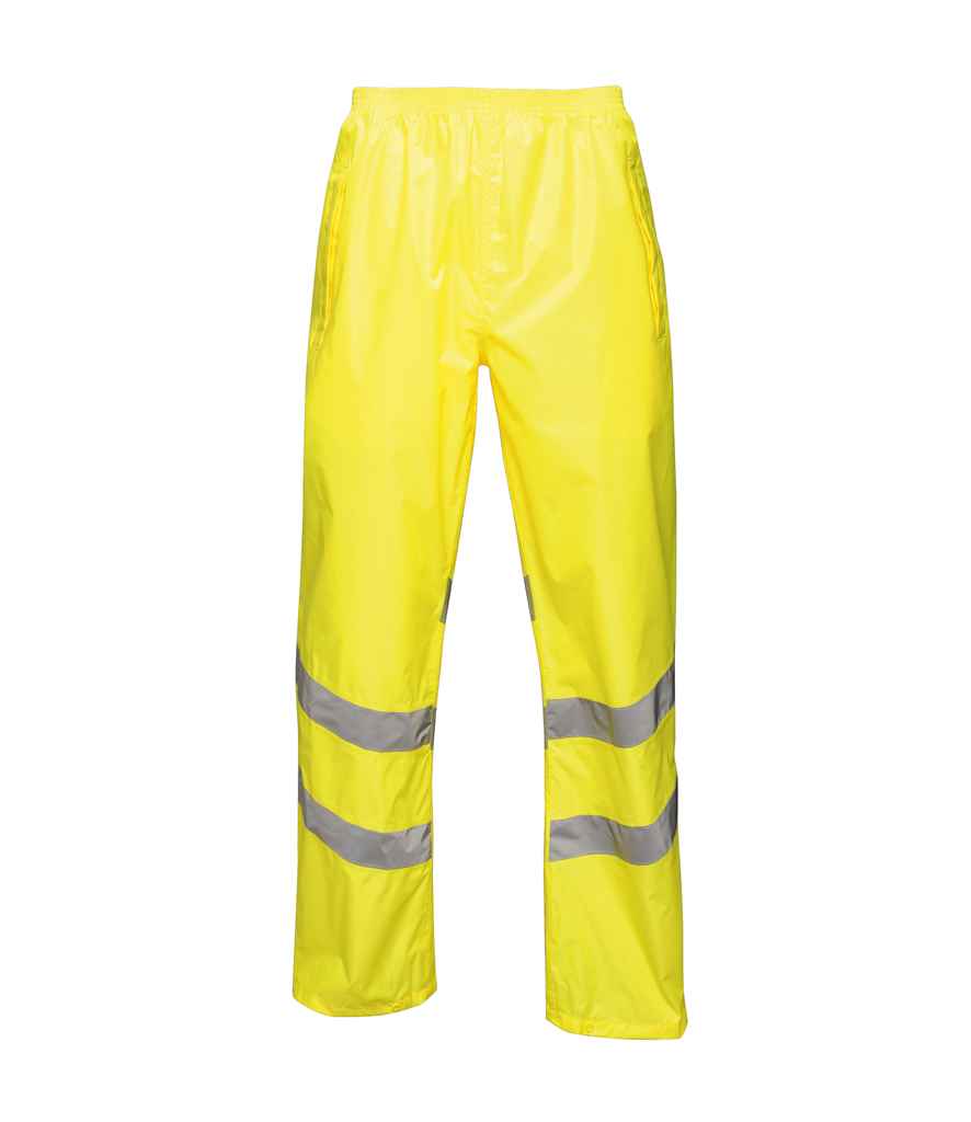 RG479 Regatta High Visibility Pro Packaway Overtrousers
