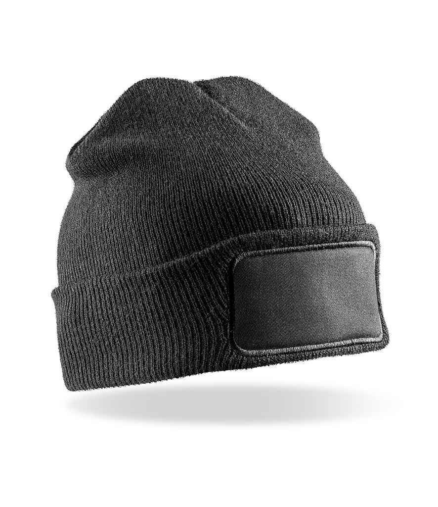 RC027 Result Core Double Knit Printers Beanie