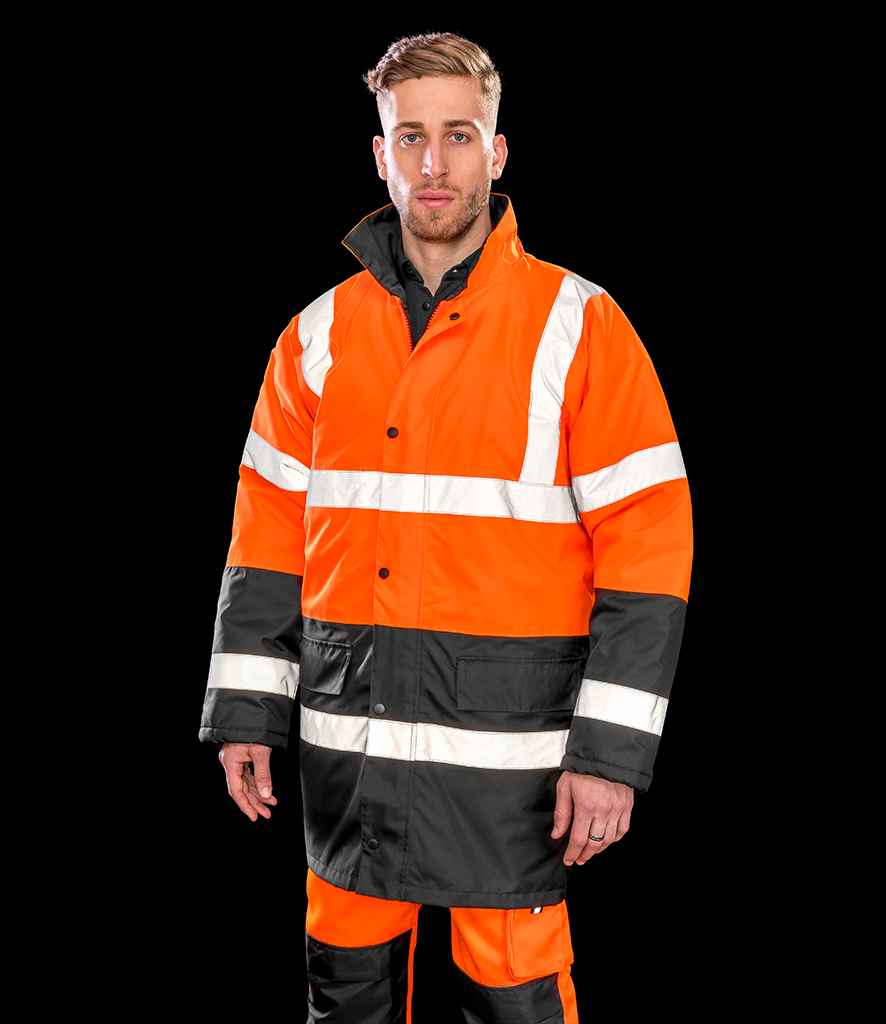 RS452 Result Core Motorway Two Tone Safety Jacket