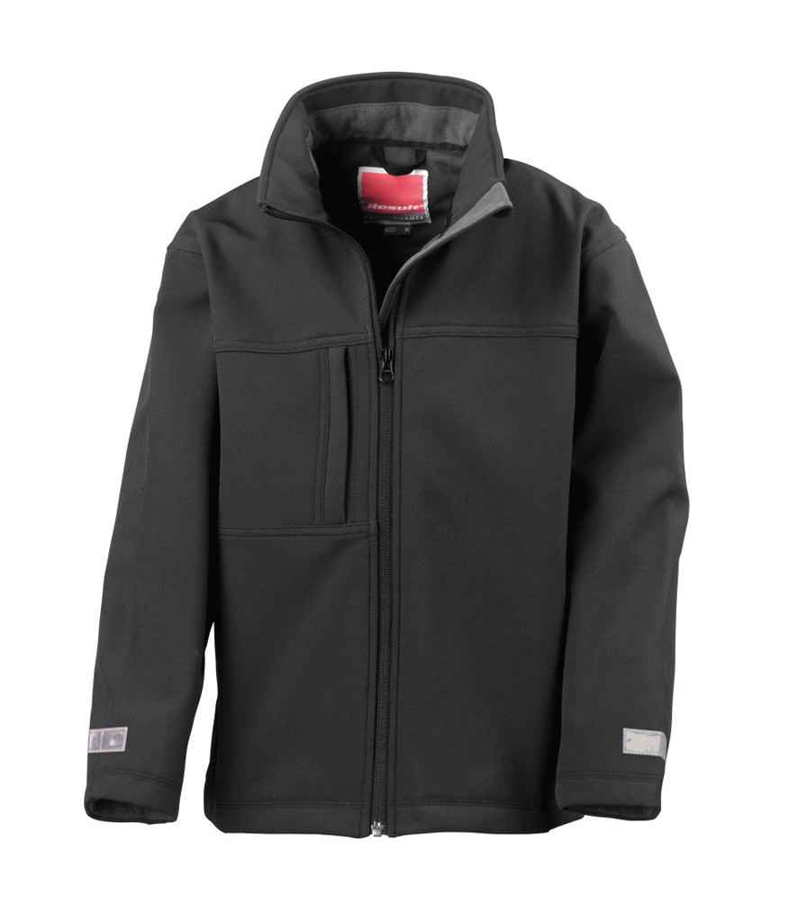 RS121B Result Kids Classic Soft Shell Jacket