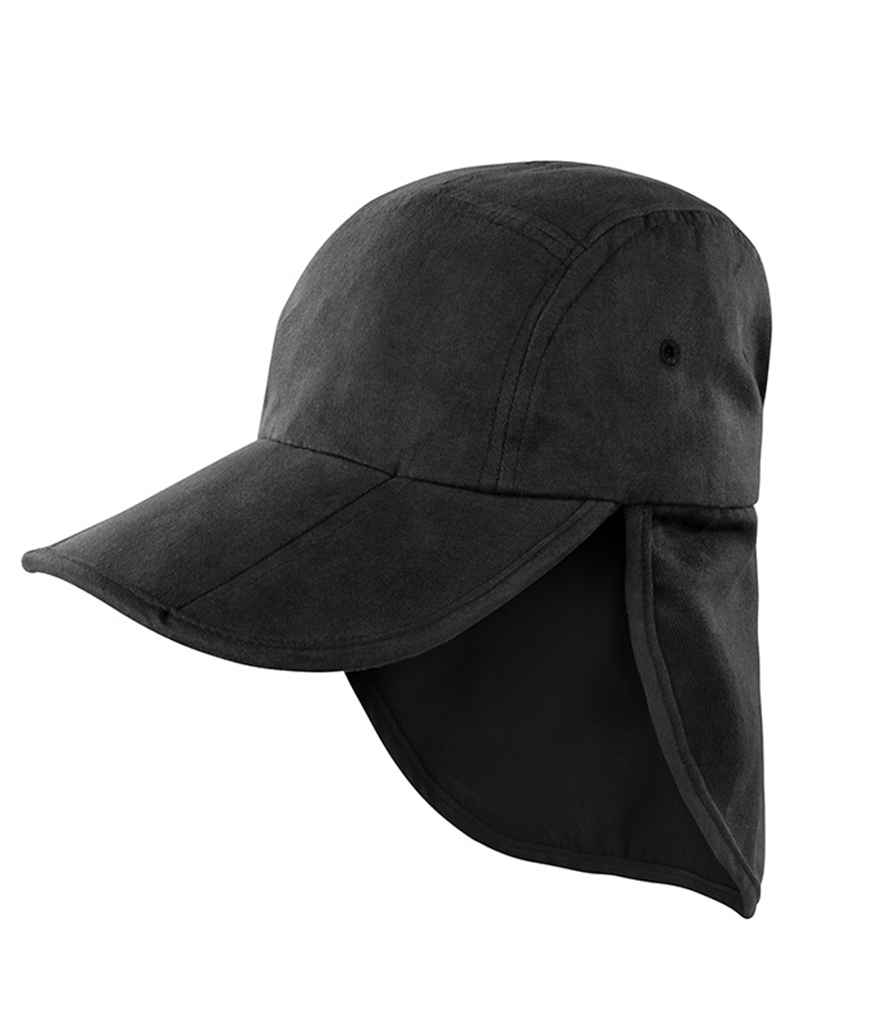 RC076B Result Kids Fold Up Legionnaires Cap