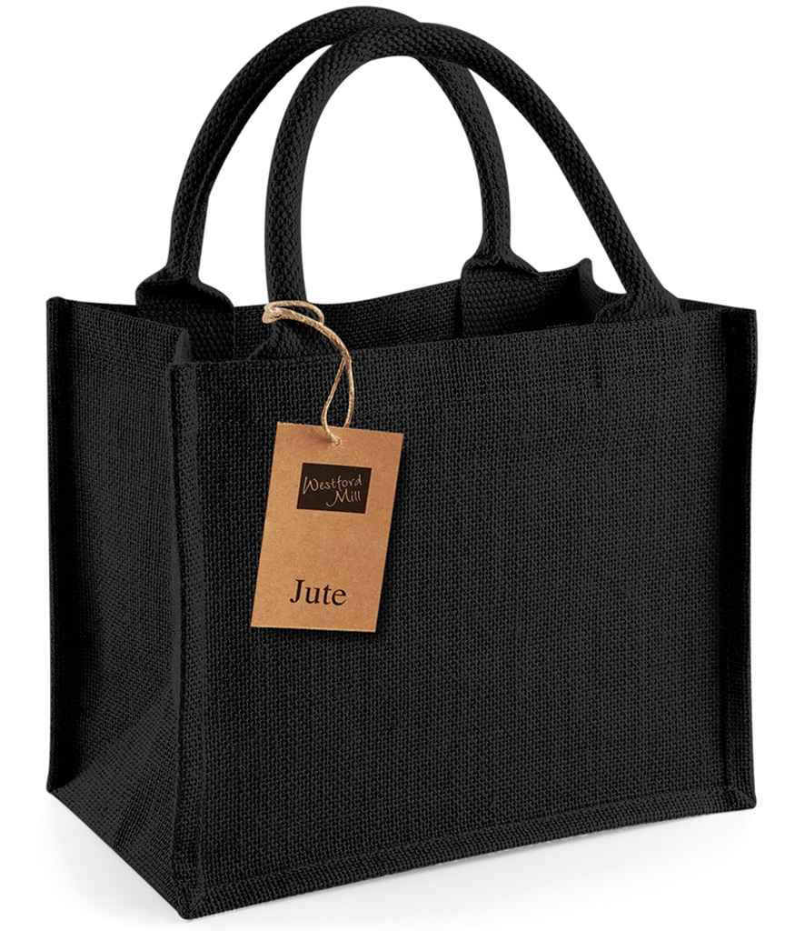 W412 Westford Mill Jute Mini Gift Bag