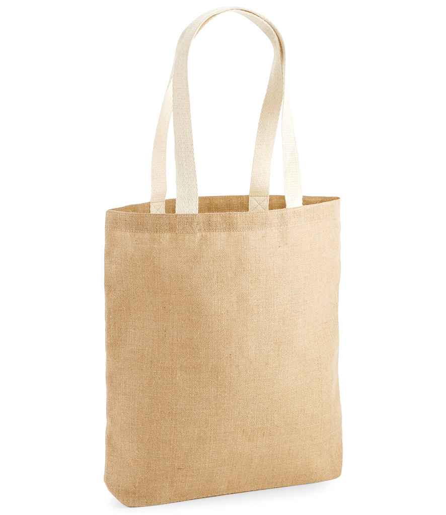 W455 Westford Mill Unlaminated Jute Tote Bag