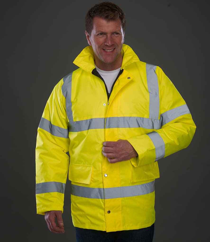 YK202 Yoko Hi-Vis Classic Motorway Jacket