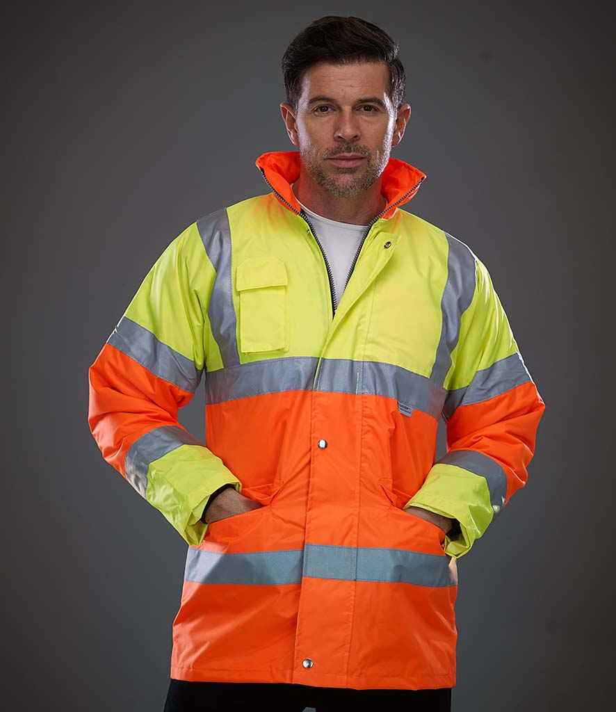 YK205 Yoko Hi-Vis Contrast Jacket