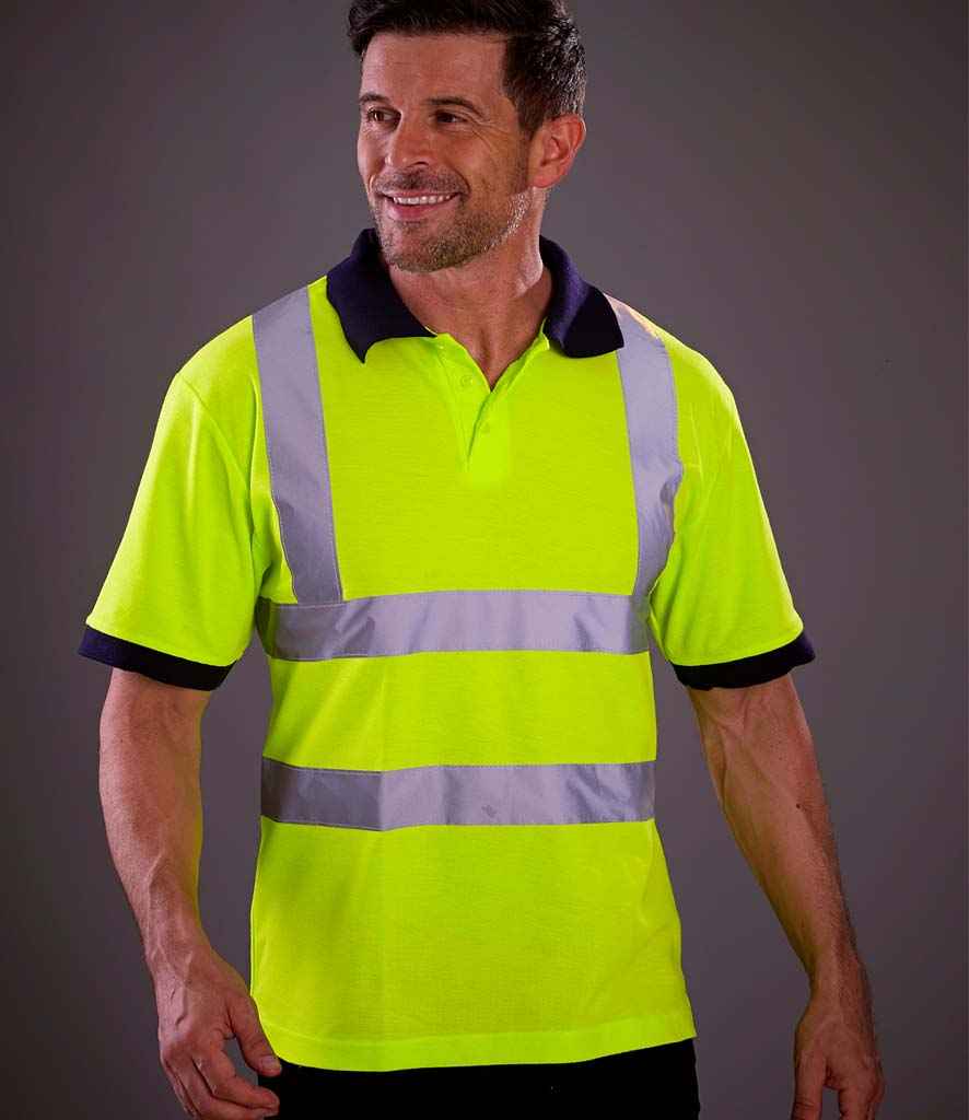 YK015 Yoko Hi-Vis Polo Shirt