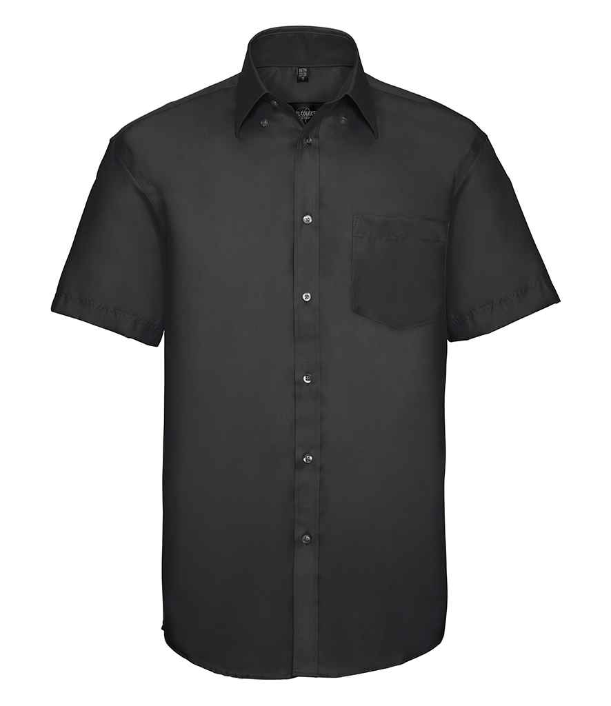 957M Russell Collection Short Sleeve Ultimate Non-Iron Shirt