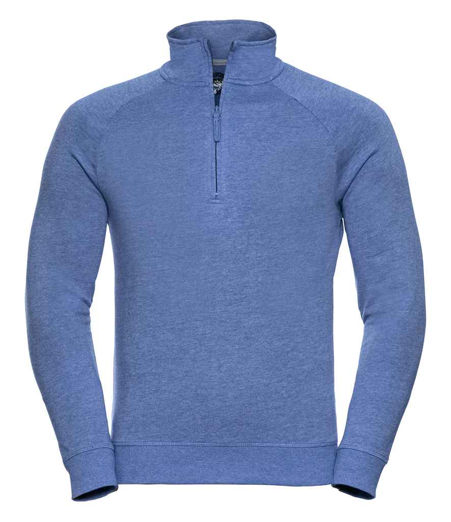 282M Russell HD Zip Neck Sweatshirt