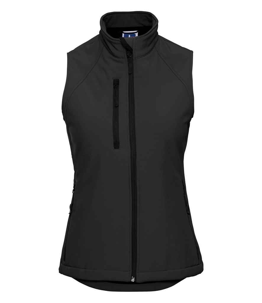 141F Russell Ladies Soft Shell Gilet