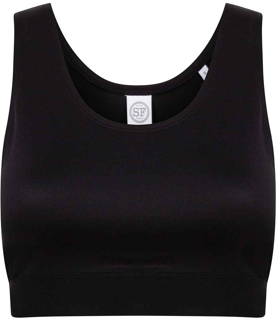 SK236 SF Ladies Fashion Crop Top