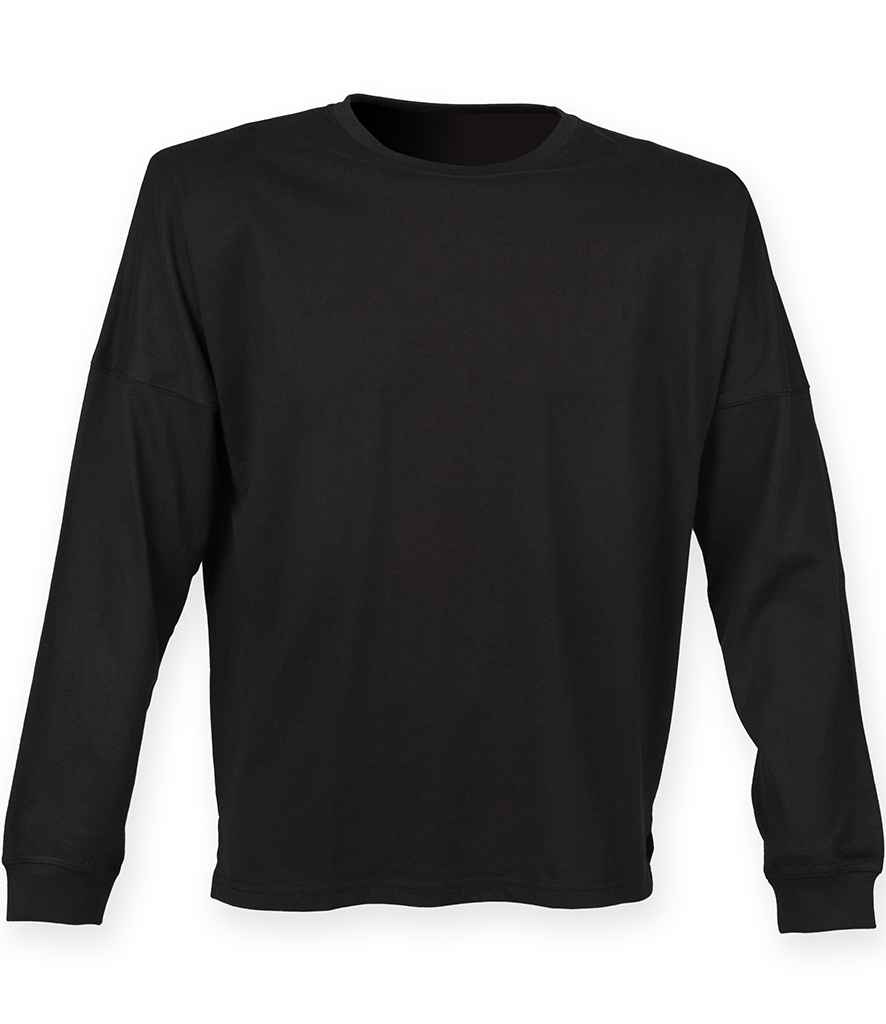 SF514 SF Unisex Drop Shoulder Slogan Top