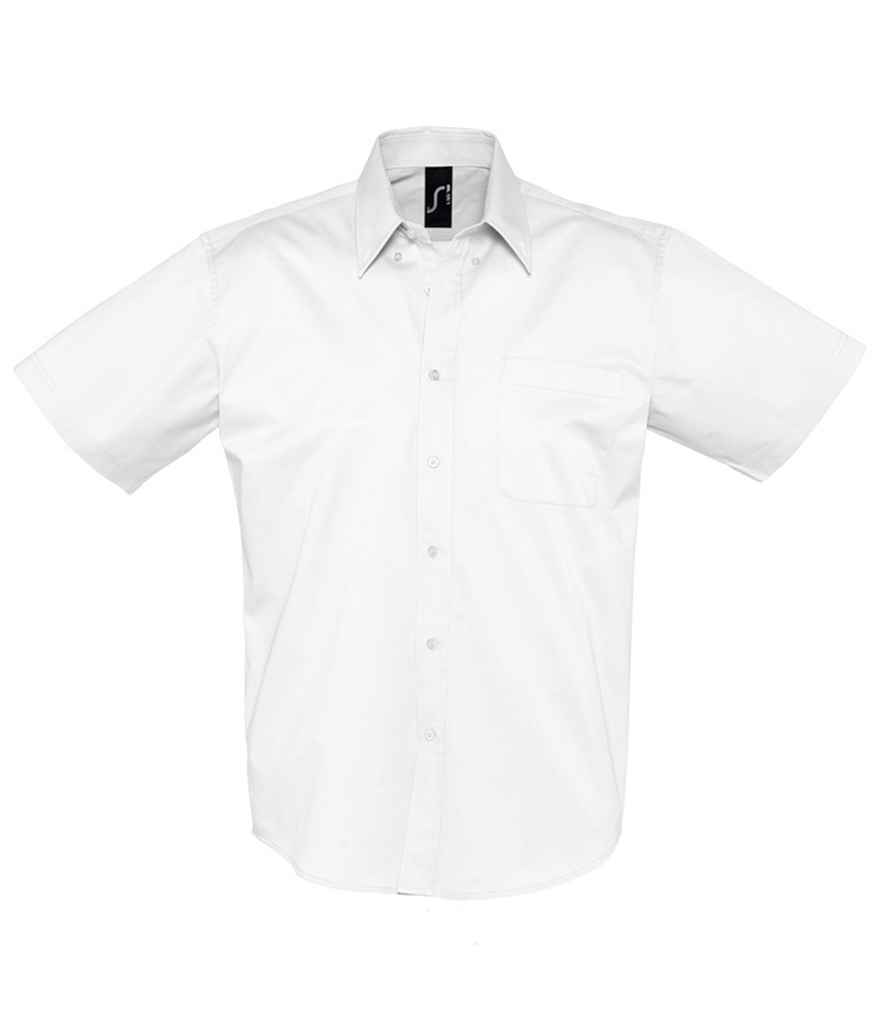 16080 SOL'S Brooklyn Short Sleeve Twill Shirt