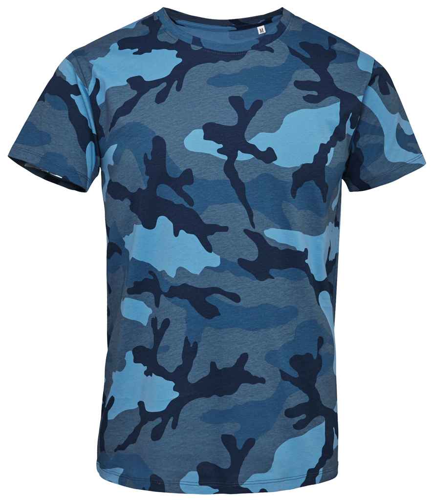 01188 SOL'S Camo T-Shirt