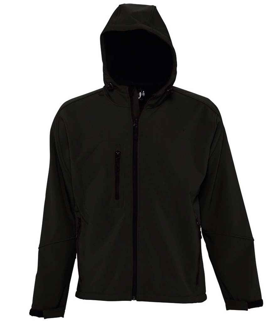 46602 SOL'S Replay Hooded Soft Shell Jacket
