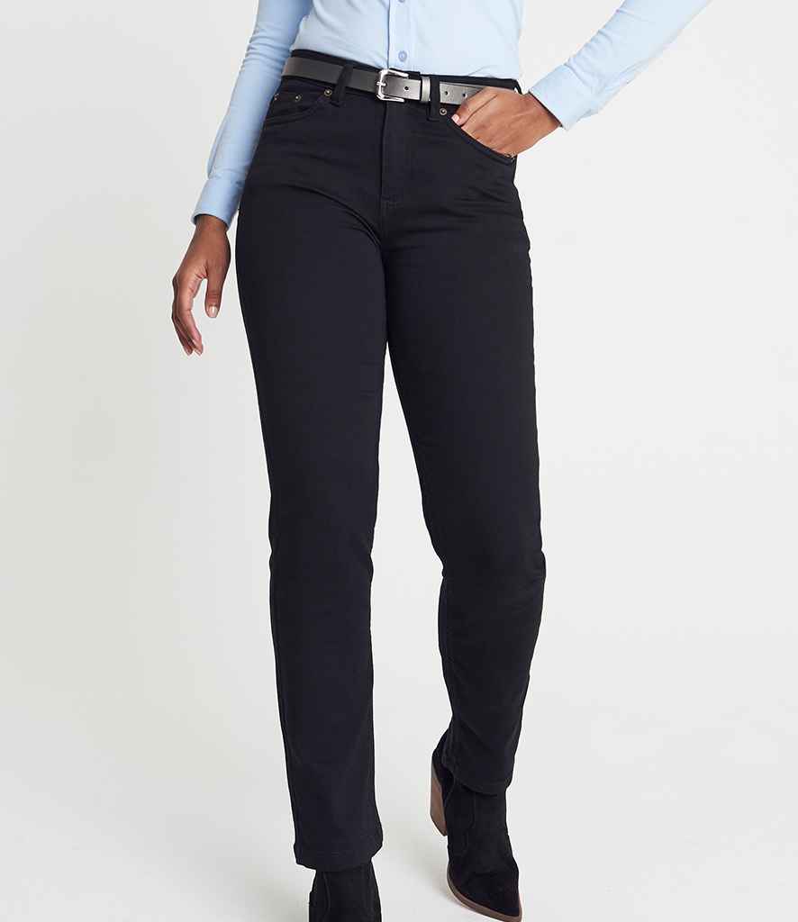 SD11 So Denim Ladies Katy Straight Jeans