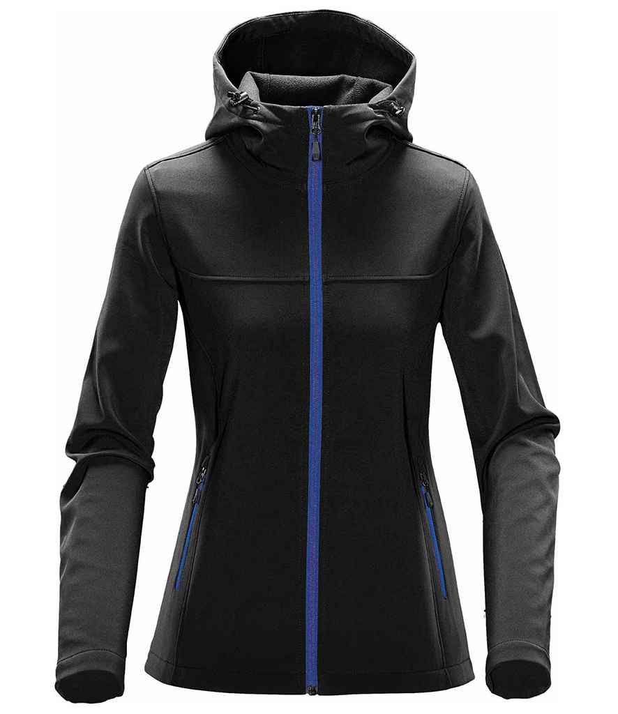 KSH1W Stormtech Ladies Orbiter Hooded Soft Shell Jacket