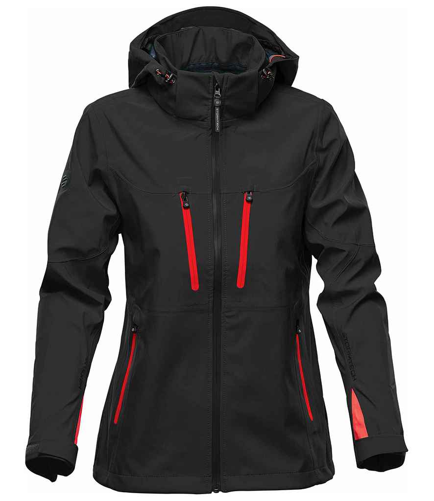 XB3W Stormtech Ladies Patrol Hooded Soft Shell Jacket