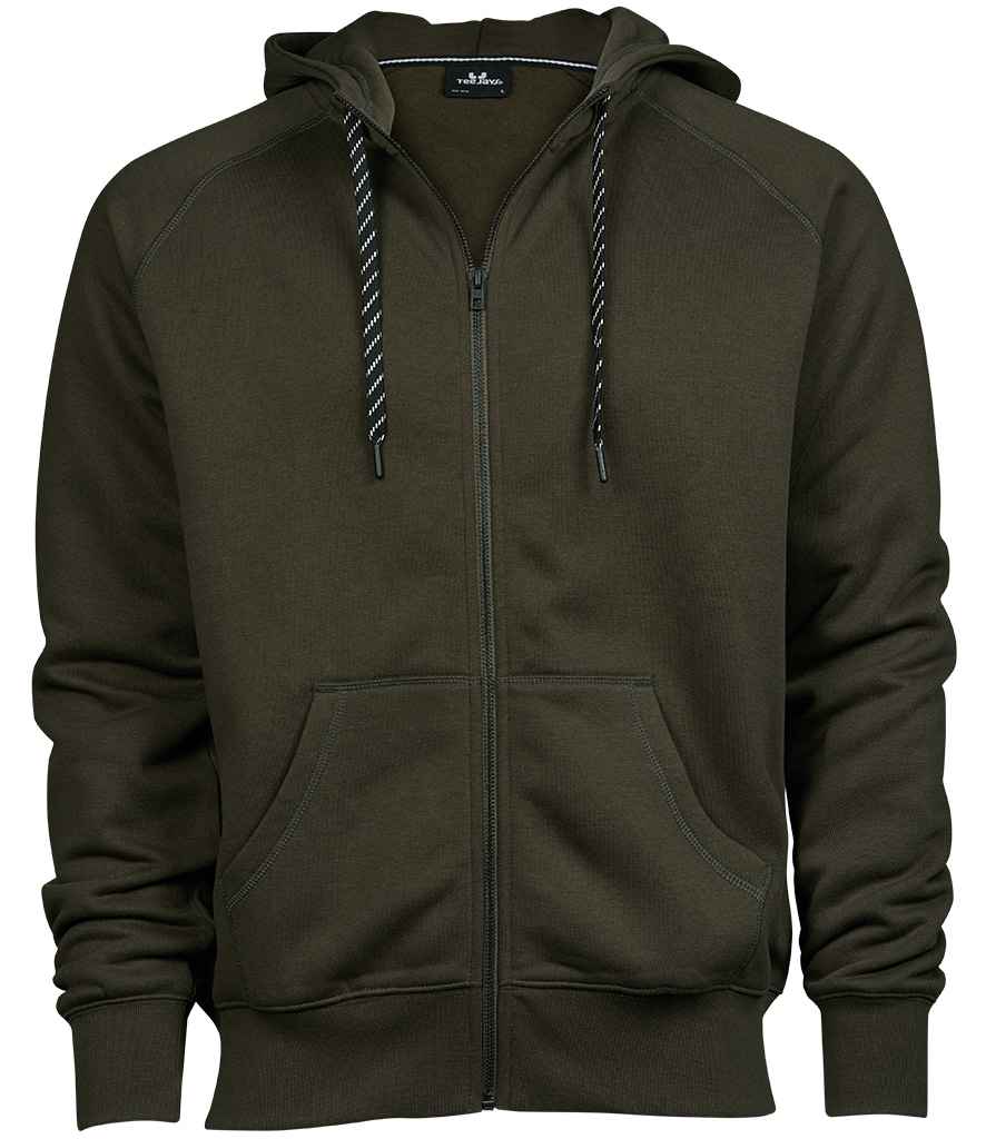 T5435 Tee Jays Fashion Zip Hooded Sweatshirt