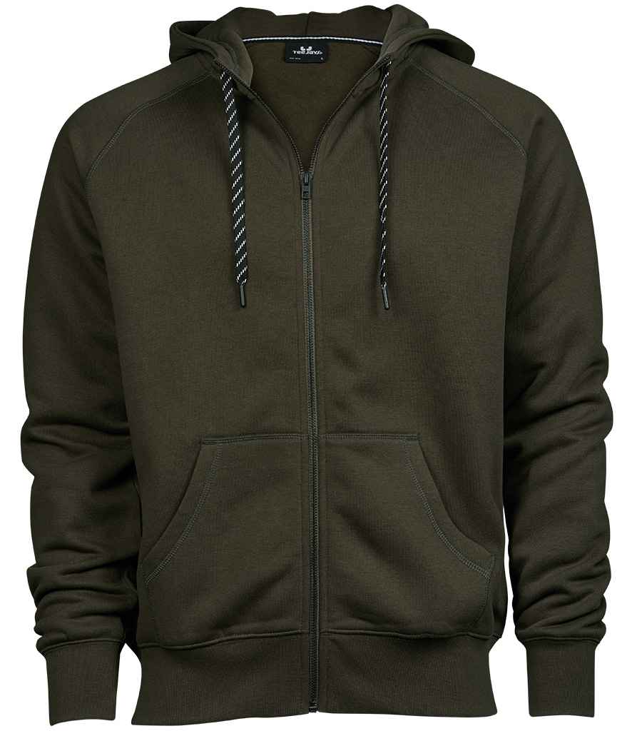 T5435 Tee Jays Fashion Zip Hooded Sweatshirt