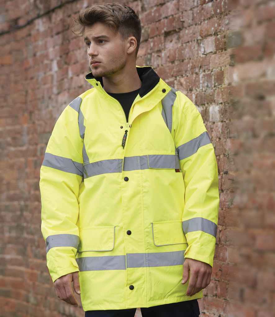 WR005 Warrior Nevada Hi-Vis Jacket