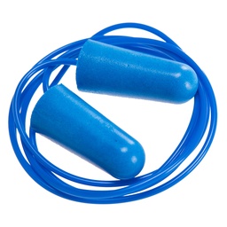 [EP30BLU] EP30 Detectable Corded PU Ear Plugs (200 pairs)