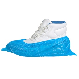 [D340BLU] D340 Disposable PE Overshoes
