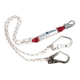 [FP25WHR] Double Lanyard With Shock Absorber