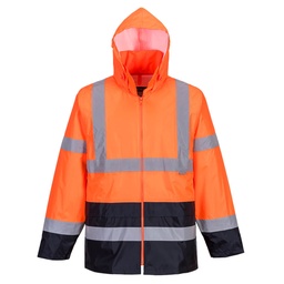 H443 Hi-Vis Classic Contrast Rain Jacket