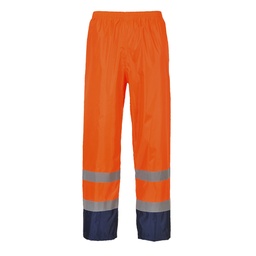 H444 Hi-Vis Classic Contrast Rain Trouser