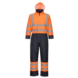S485 Hi-Vis Contrast Coverall - Lined