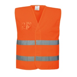C494 Hi-Vis Half Mesh Vest