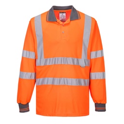 S277 Hi-Vis Long Sleeved Polo