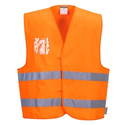 C475 Hi-Vis Vest - Dual ID Holder