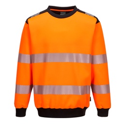 PW379 PW3 Hi-Vis Crew Neck Sweatshirt
