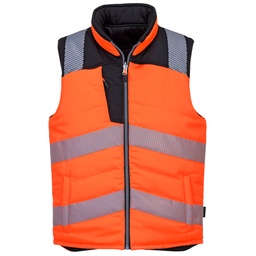 PW374 PW3 Hi-Vis Reversible Bodywarmer