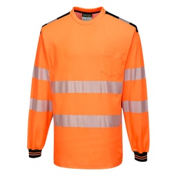 T185 PW3 Hi-Vis T-Shirt L/S