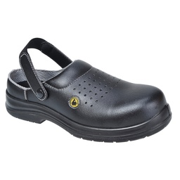 FC03 Portwest Compositelite ESD Perforated Safety Clog SB AE