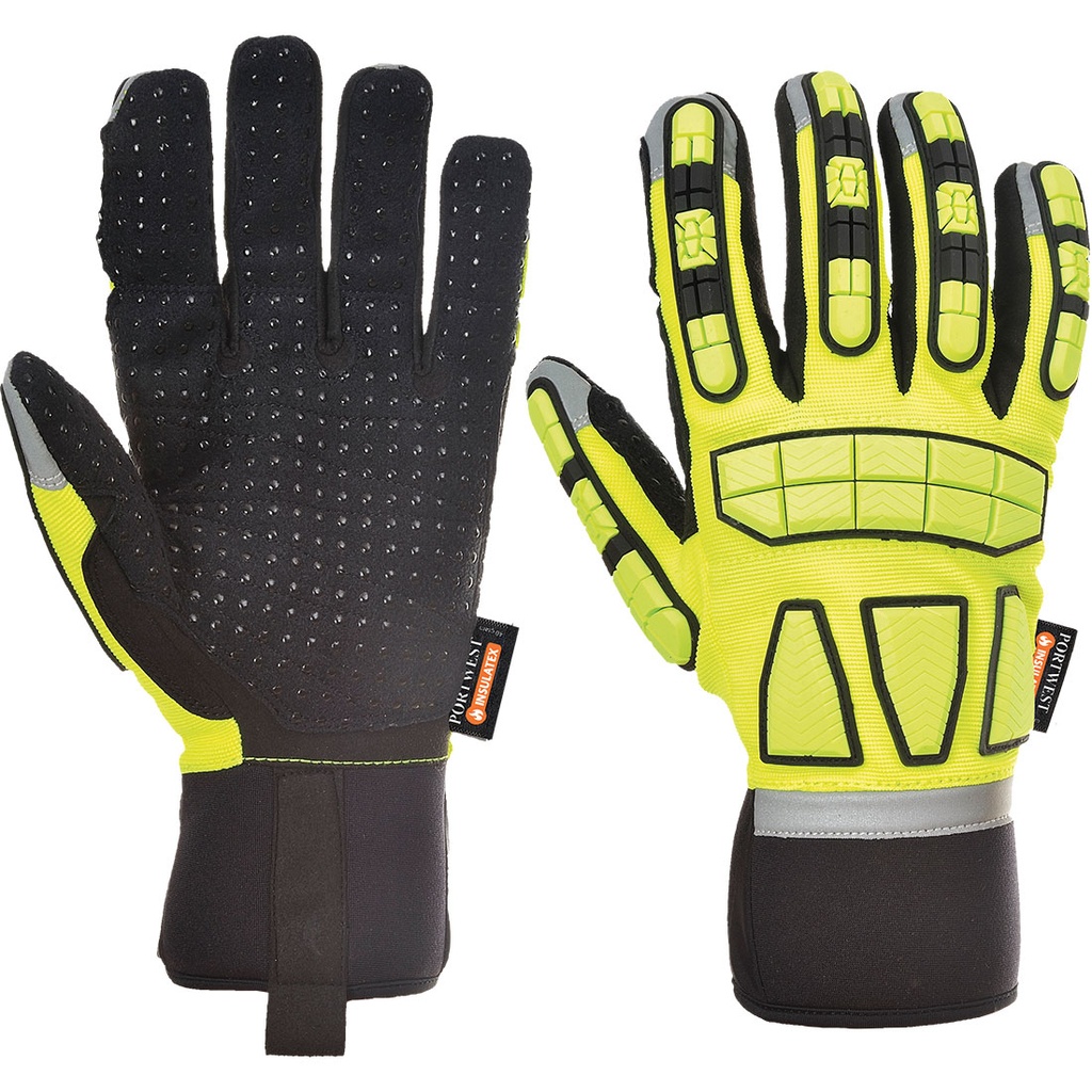 A725 Safety Impact Glove Lined