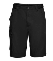 002M Russell Workwear Poly/Cotton Shorts