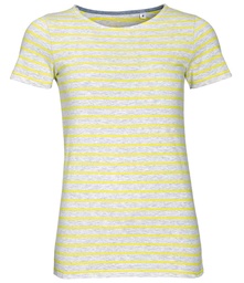 1399 SOL'S Ladies Miles Striped T-Shirt
