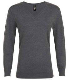 1711 SOL'S Ladies Glory V Neck Sweater