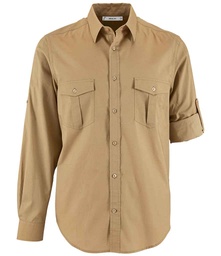 2763 SOL'S Burma Roll Sleeve Poplin Shirt