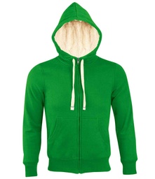 10584 SOL'S Unisex Sherpa Hooded Jacket